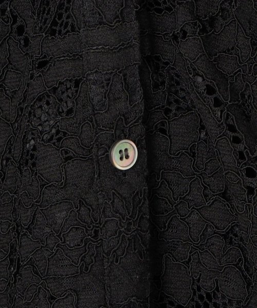 サークルコードレース スタンドカラーシャツ 