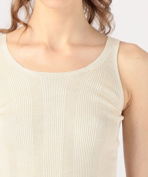 TOMORROWLAND BUYING WEAR(TOMORROWLAND BUYING WEAR)/UNION LAUNCH WASHABLE SILK RIB TANK TOP タンクトップ/img05