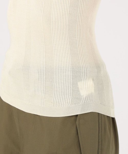 TOMORROWLAND BUYING WEAR(TOMORROWLAND BUYING WEAR)/UNION LAUNCH WASHABLE SILK RIB TANK TOP タンクトップ/img08