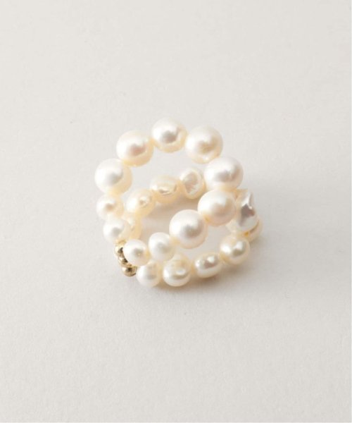 《追加2予約》Junco Paris（ジュンコパリ）バロックパールリング　BA23HV－10 par Junco パール サンゴなど 有機質の宝石 VERMEIL