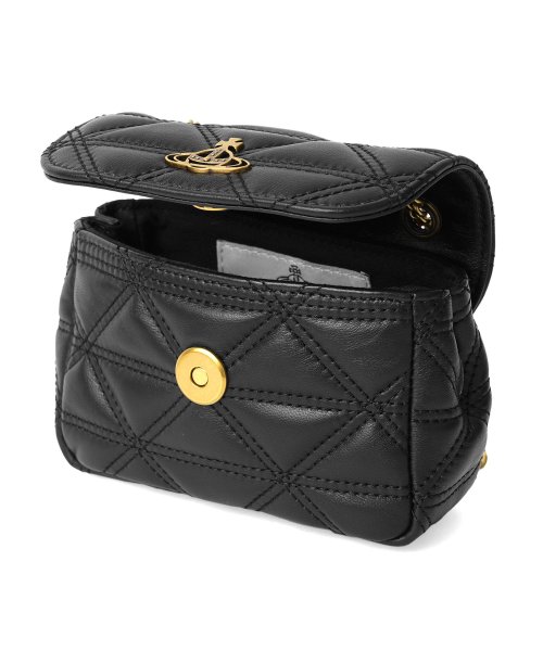 Vivienne Westwood ヴィヴィアン ウエストウッド ショルダーバッグ 52020005U L004X N403 Vivienne Westwood ウエストウッド ショルダーバッグ 52020005U L004X ブラック BLACK