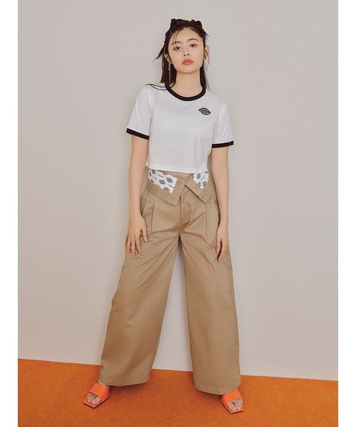 LILY BROWN(リリー ブラウン)/【LILY BROWN Dickies(R)】クロップドロゴTシャツ/img05