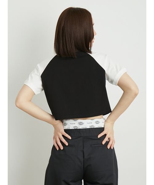 LILY BROWN(リリー ブラウン)/【LILY BROWN Dickies(R)】クロップドロゴTシャツ/img06