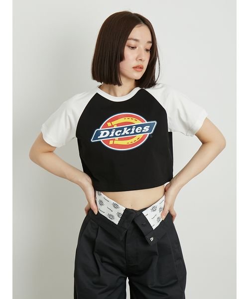 LILY BROWN(リリー ブラウン)/【LILY BROWN Dickies(R)】クロップドロゴTシャツ/img11
