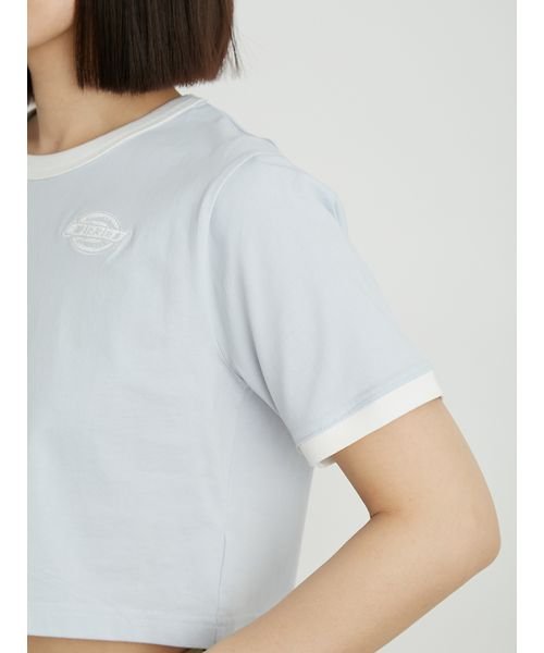 LILY BROWN(リリー ブラウン)/【LILY BROWN Dickies(R)】クロップドロゴTシャツ/img16
