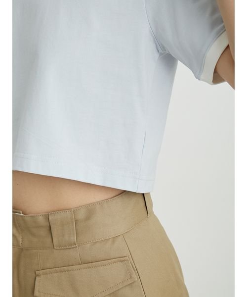 LILY BROWN(リリー ブラウン)/【LILY BROWN Dickies(R)】クロップドロゴTシャツ/img17