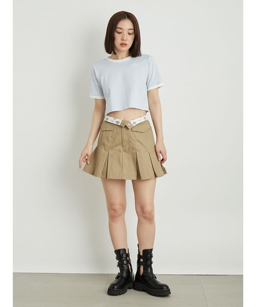 LILY BROWN(リリー ブラウン)/【LILY BROWN Dickies(R)】クロップドロゴTシャツ/img20
