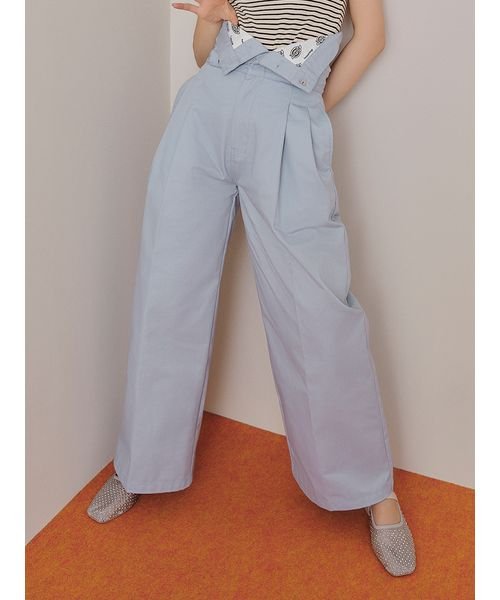 LILY BROWN(リリー ブラウン)/【LILY BROWN Dickies(R)】874ハイウエストチノパンツ/img01