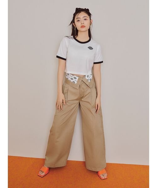 LILY BROWN(リリー ブラウン)/【LILY BROWN Dickies(R)】874ハイウエストチノパンツ/img06