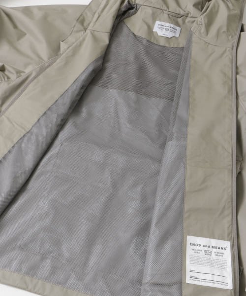 ENDS and MEANS　Haggerston Parka ENDS and MEANS エンズアンドミーンズ