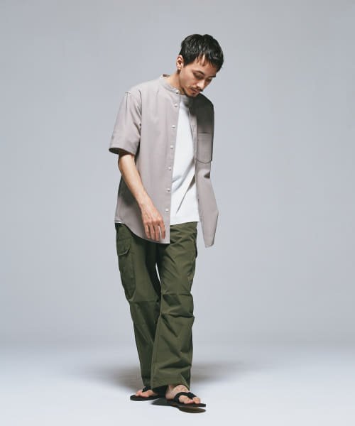 『永山瑛太さん着用』『一部WEB限定』『UR TECH DRYLUXE』バンドカラーシャツ 人気・おすすめ｜安定人気・収納便利におすすめ 丁寧対応 配送追跡可 国内発送・保証制度対応
