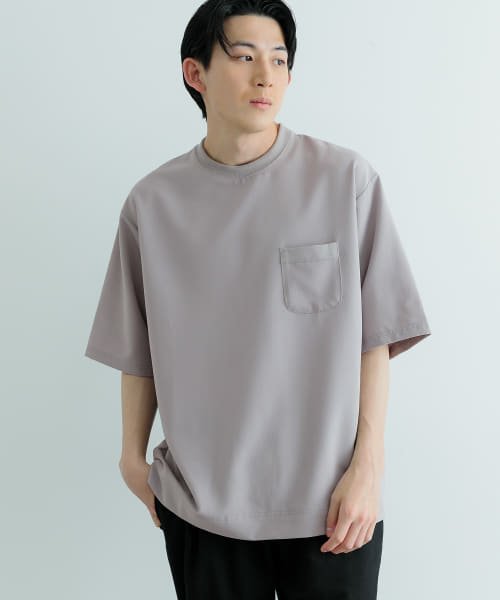 ITEMS URBANRESEARCH(アイテムズアーバンリサーチ（メンズ）)/接触冷感 TRストレッチ 半袖ポケTシャツ/img06