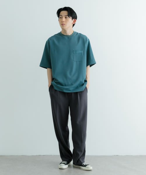 ITEMS URBANRESEARCH(アイテムズアーバンリサーチ（メンズ）)/接触冷感 TRストレッチ 半袖ポケTシャツ/img23