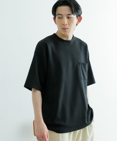 ITEMS URBANRESEARCH(アイテムズアーバンリサーチ（メンズ）)/スフレダンボール クルーネック ポケットTシャツ/img18