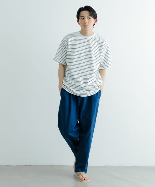  ダンボールボーダー ショートスリーブ カットソー