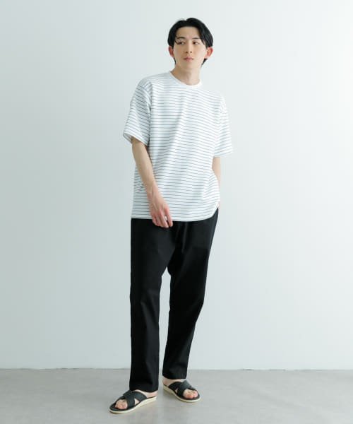  ダンボールボーダー ショートスリーブ カットソー