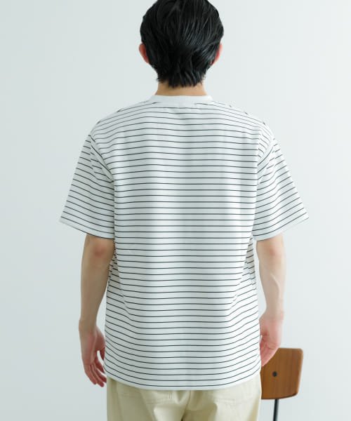  ダンボールボーダー ショートスリーブ カットソー
