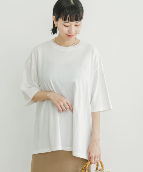 ITEMS URBANRESEARCH(アイテムズ アーバンリサーチ（レディース）)/ピグメントTシャツ/img01