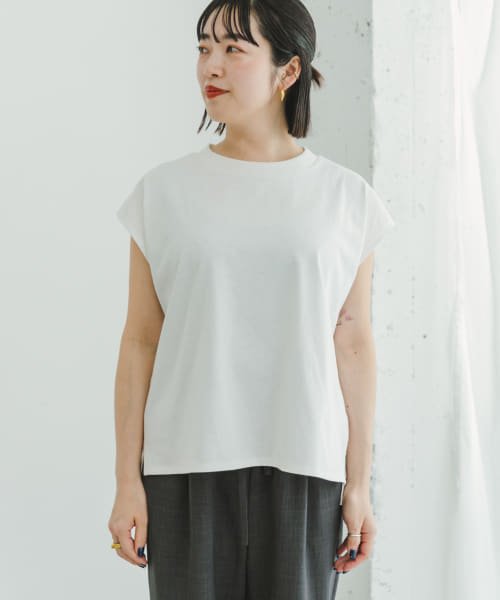 ITEMS URBANRESEARCH(アイテムズ アーバンリサーチ（レディース）)/クルーネックノースリーブTシャツ/img35