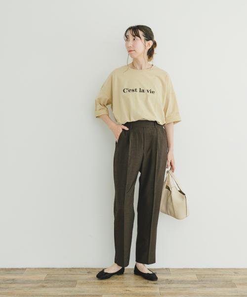 ITEMS URBANRESEARCH(アイテムズ アーバンリサーチ（レディース）)/ロゴハンソデビッグTシャツ/img19