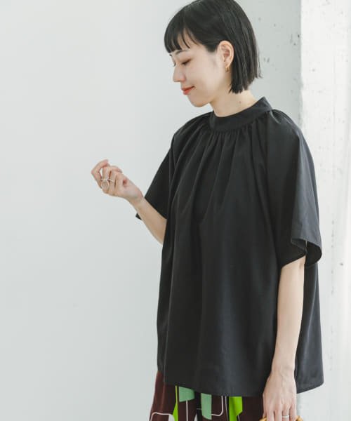 ITEMS URBANRESEARCH(アイテムズ アーバンリサーチ（レディース）)/『UR GREEN』ハイネックブラウス/img17