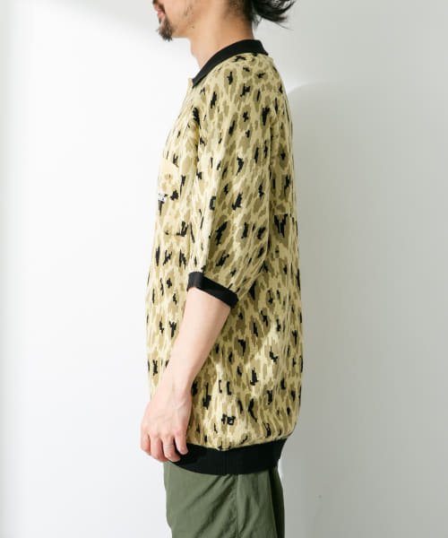 URBAN RESEARCH Sonny Label(アーバンリサーチサニーレーベル)/MAGIC NUMBER　LEOPARD KNIT ポロシャツ/img02