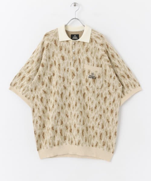 URBAN RESEARCH Sonny Label(アーバンリサーチサニーレーベル)/MAGIC NUMBER　LEOPARD KNIT ポロシャツ/img06