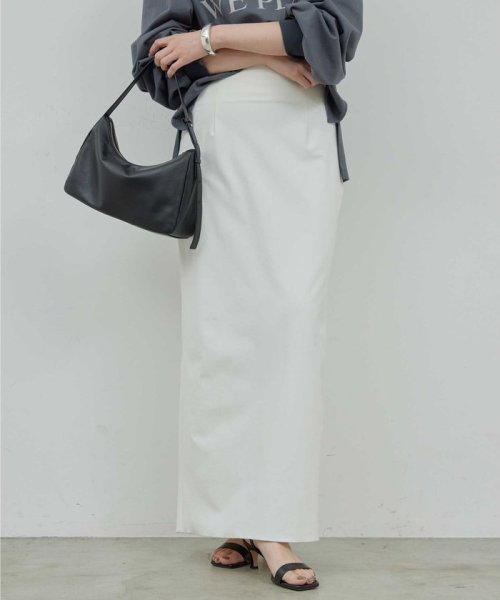 【3サイズ展開】ストレッチマキシタイトスカート2 