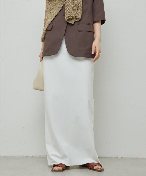 【3サイズ展開】ストレッチマキシタイトスカート2 