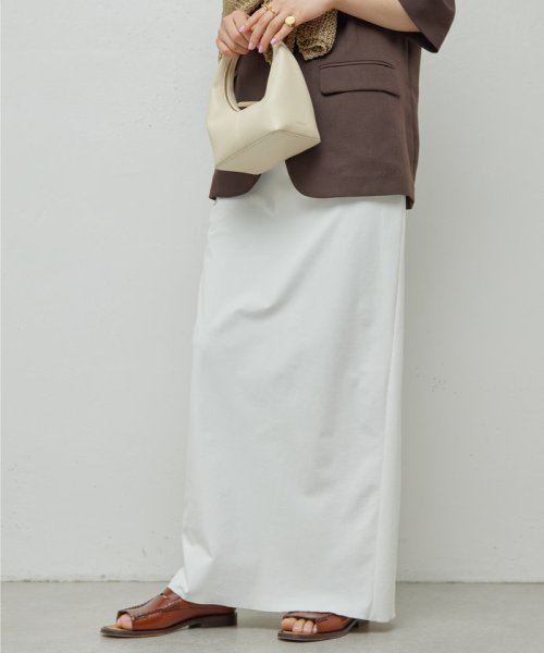 【3サイズ展開】ストレッチマキシタイトスカート2 