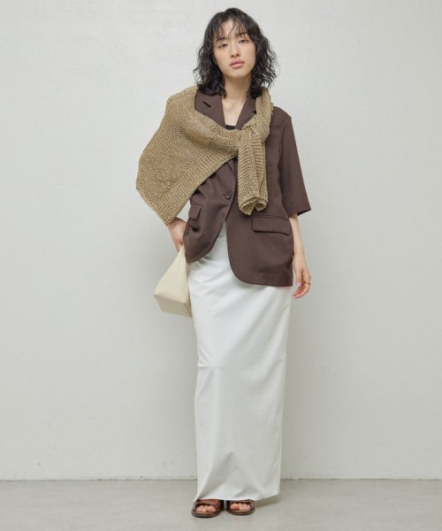 【3サイズ展開】ストレッチマキシタイトスカート2 