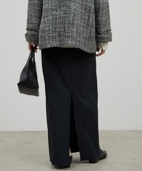 【3サイズ展開】ストレッチマキシタイトスカート2 