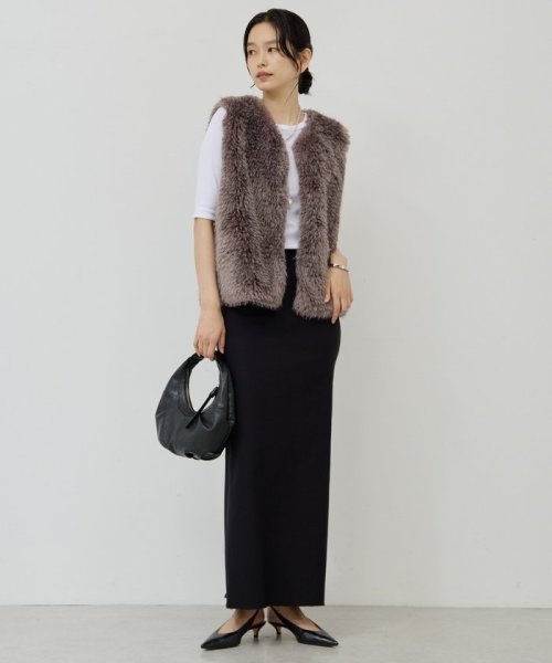 【3サイズ展開】ストレッチマキシタイトスカート2 