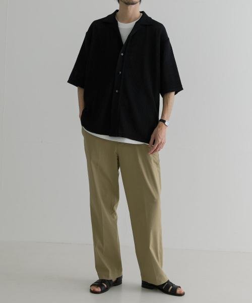 URBAN RESEARCH(アーバンリサーチ)/Yonetomi　COTTON SUKASHI KNIT SHIRTS/img03