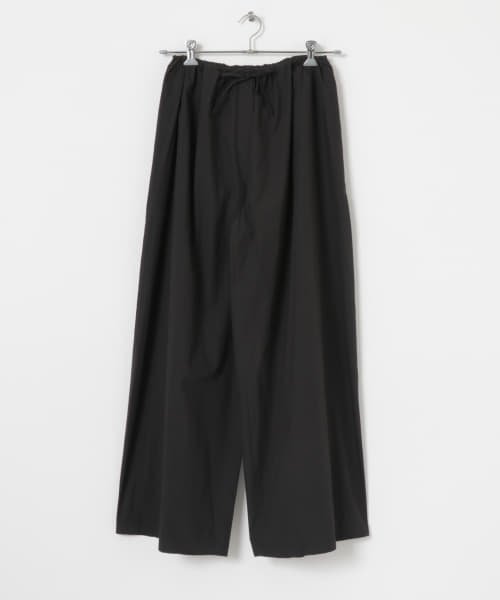 AMOMENTO　COTTON BANDING WIDE PANTS AMOMENTO