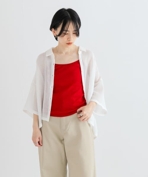 URBAN RESEARCH(アーバンリサーチ)/AMOMENTO　RIBBED SLEEVELESS TOP/img03