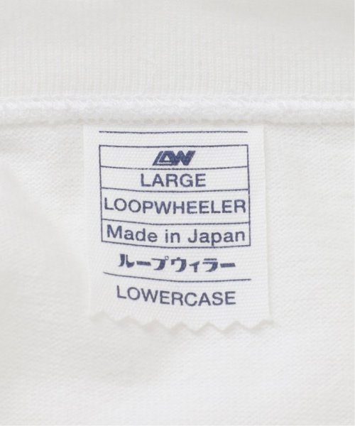 EDIFICE(エディフィス)/LOOPWHEELER for LOWERCASE ツリテンジク スウェット型 ワイドTシャツ/img37