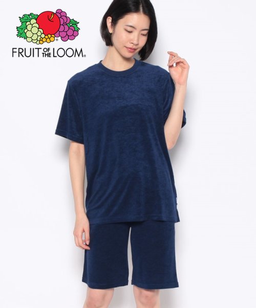 FRUIT OF THE LOOM(フルーツオブザルーム)/FRUIT OF THE LOOM クルーネックパイルルームウェア セットアップ / ユニセックス ギフト パジャマ/img06