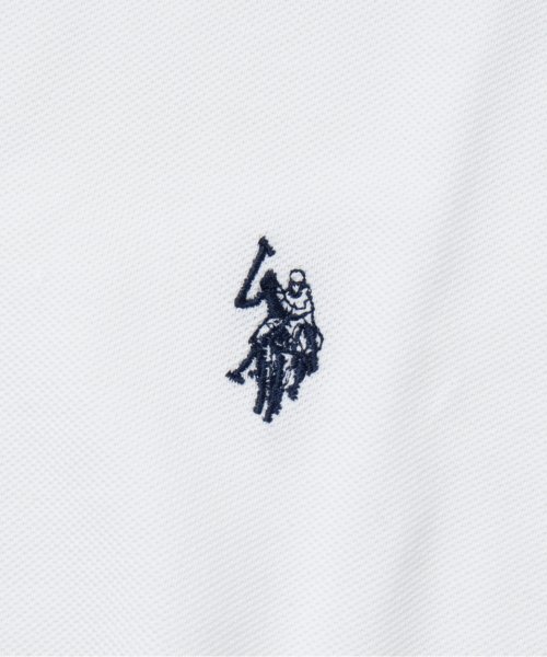 US POLO ASSN(ユーエスポロアッスン)/【U.S. POLO ASSN. / ユーエスポロアッスン】ワンポイント ロゴ ポロシャツ Tシャツ 半袖 ゆったり ユニセックス ゴルフ カットソー/img70