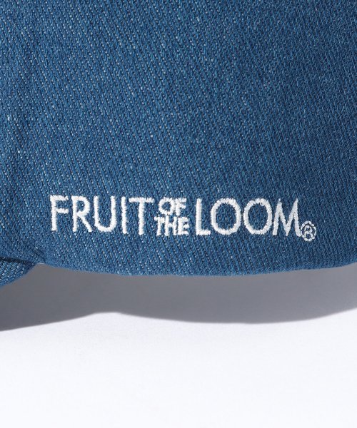 FRUIT OF THE LOOM(フルーツオブザルーム)/FRUIT OF THE LOOM LOGO EMB デニム LOW CAP/img14