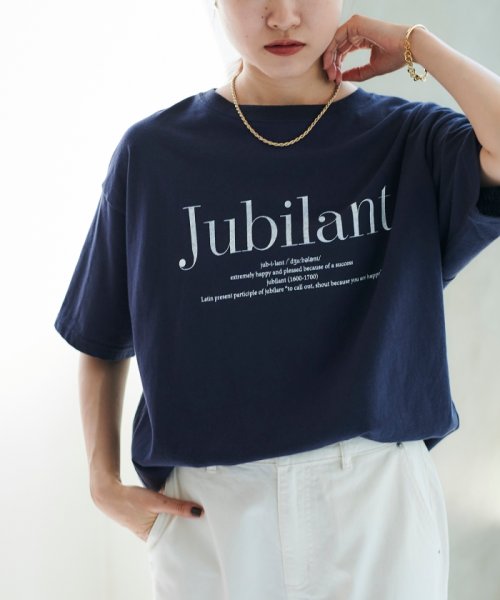 le.coeur blanc(ルクールブラン)/JubilantロゴTシャツ/img41