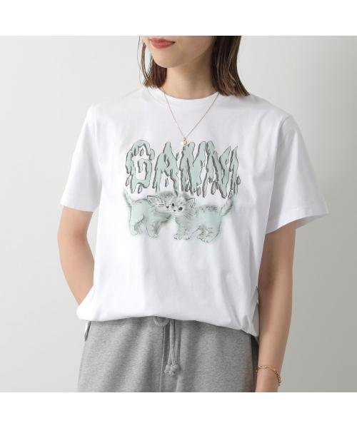 GANNI(ガニー)/GANNI 半袖 Tシャツ Basic jersey Relaxed T－shirt/img12