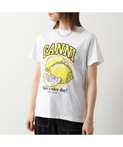 GANNI(ガニー)/GANNI 半袖 Tシャツ Basic jersey Relaxed T－shirt/img13