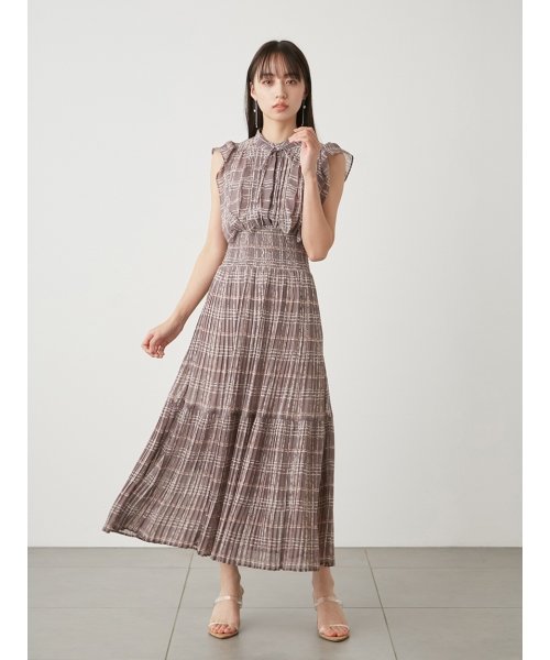 【WEB限定サイズあり】Sustainableフリルワンピース 予めご了承ください