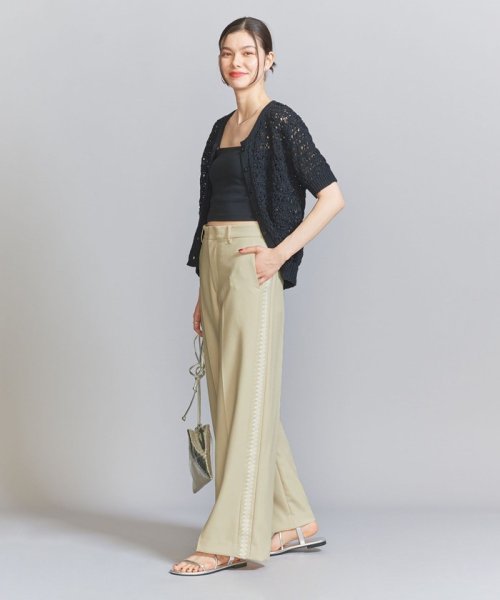 サイドエンブロイダリー パンツ B72 W62