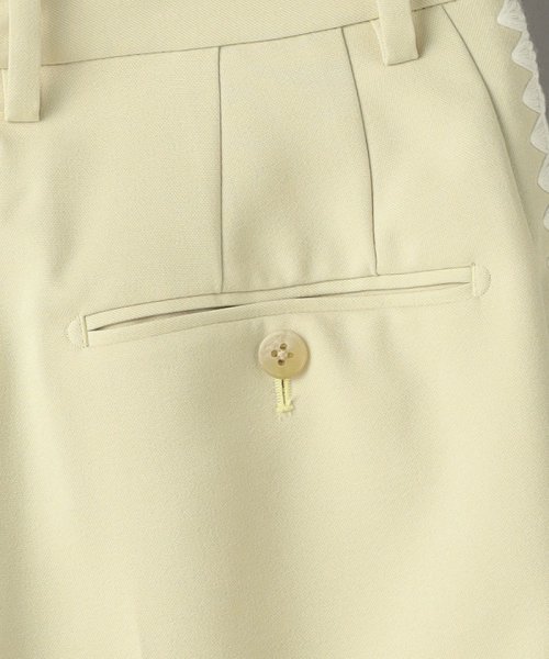 サイドエンブロイダリー パンツ B72 W62