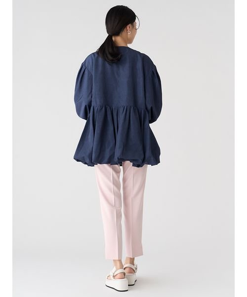 ペプラムバルーンブルゾン 予めご了承ください