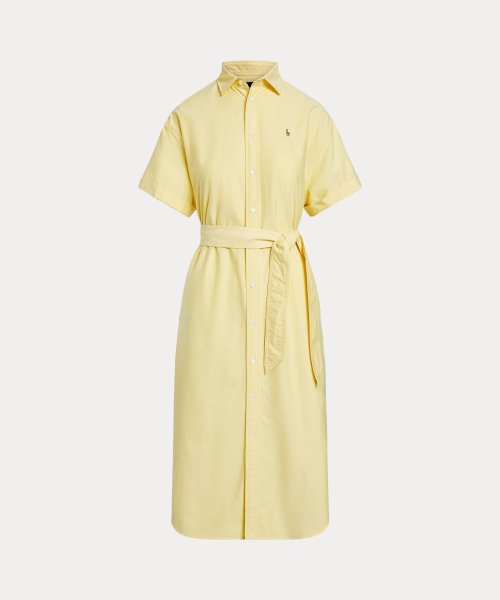 ベルテッド ショートスリーブ オックスフォード シャツドレス 商品説明Ralph Laurenのシグネチャーのコットン オックスフォードを使用した、ベルト付き半袖シャツドレス。リラックス感のあるシルエットにカ SKC1914631822(14674円)
