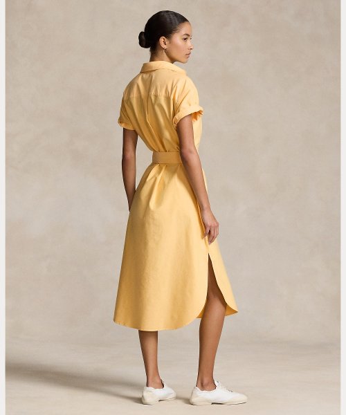 ベルテッド ショートスリーブ オックスフォード シャツドレス 商品説明Ralph Laurenのシグネチャーのコットン オックスフォードを使用した、ベルト付き半袖シャツドレス。リラックス感のあるシルエットにカ SKC1914631822(14674円)