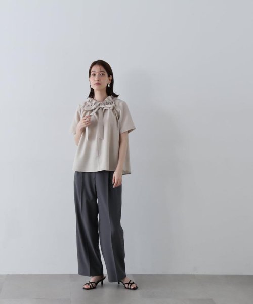 N Natural Beauty Basic(エヌナチュラルビューティベーシック)/ツータックライトワイドパンツ《S Size Line》/img23